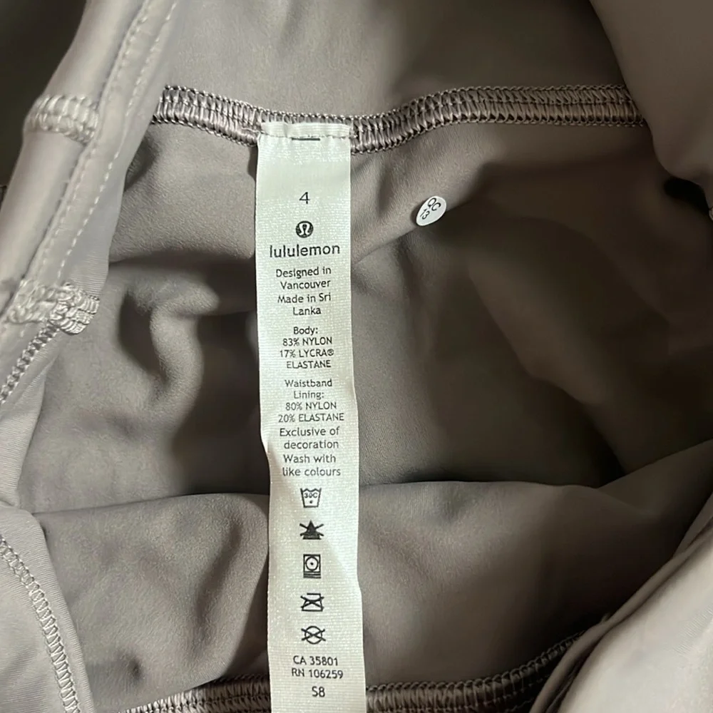 Lululemon Speed Wunder Tight Leggings Size 4